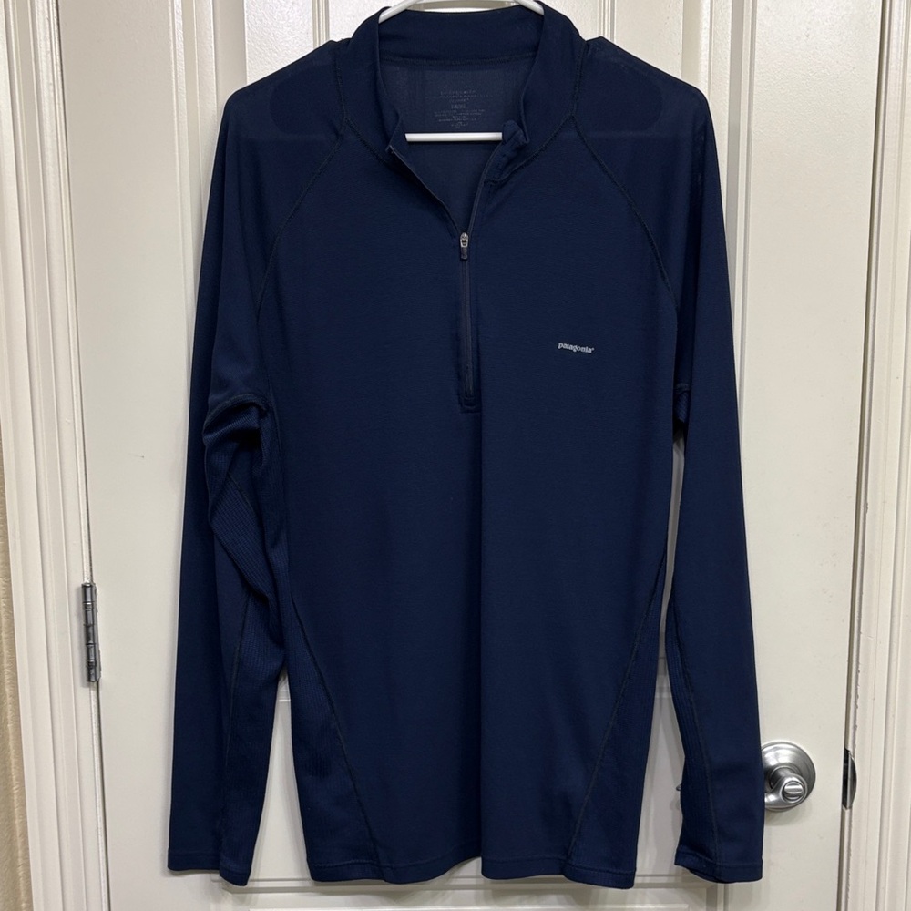 Patagonia Dark Blue Half-Zip Pullover‎